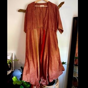 Kantha Bae Split Midi Kimono